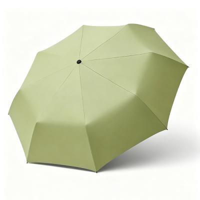 Ladies 3 Fold Manual UV Cooling Umbrella