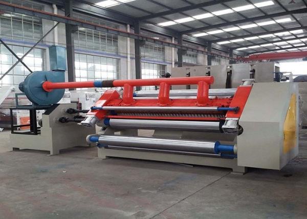 B C E Flute Corrugated Cardboard Production Line For Two Layer Corrugating Paperboard