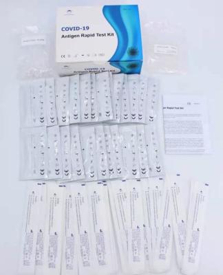 Teste rápido Kit Clinical Diagnosis Test do antígeno rápido do cotonete Covid-19