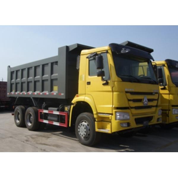 Sinotruk HOWO 6x4 Dump Truck Trailer 18M3 Square Shape / U Shape Tipper Body