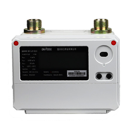 Ultrasonic Electronic Domestic Gas Meters 6m3/h with Accurate Sensor