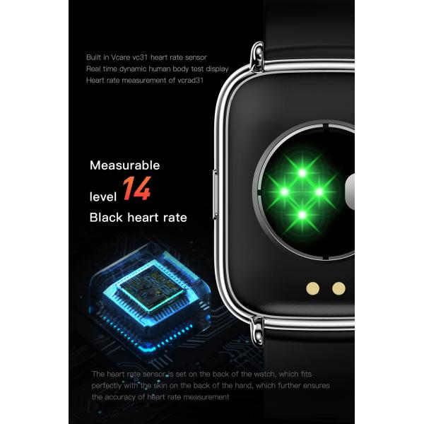 Роскошный диапазон фитнеса IOS 8,0 с экраном касания, полным Smartwatch дисплея 240*280