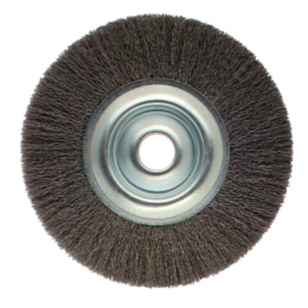 Industrial Polishing Wheel Brushes Stainless Steel Wire Wear Resistant