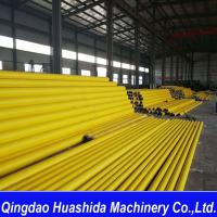 Ligne d'extrusion de gaine de tuyau d'isolation PU pour canalisation de chauffage et de refroidissement souterraine