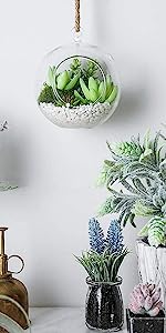 Artificial Snake Plant 26 inches Fake Sansevieria Artificial Potted Plants for Indoor and Outdoor, Home, Office