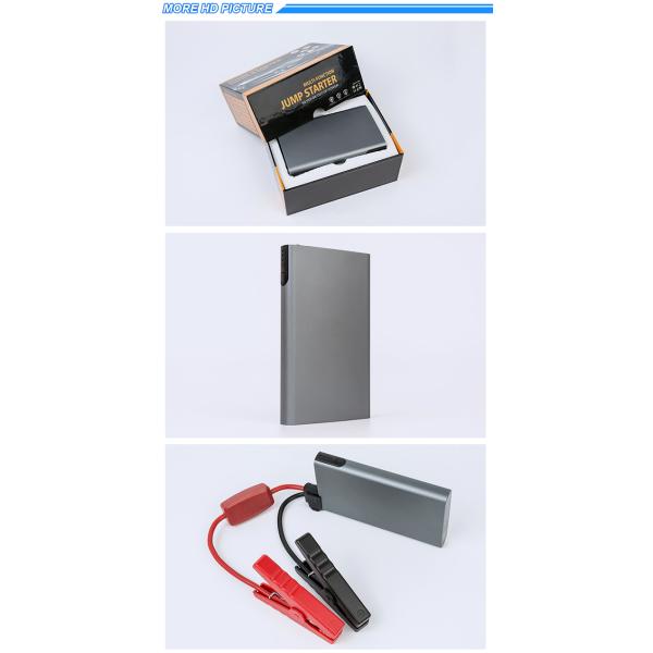 10000mah Car Jump Starter Battery Kit / Portable Power Bank For Electronics