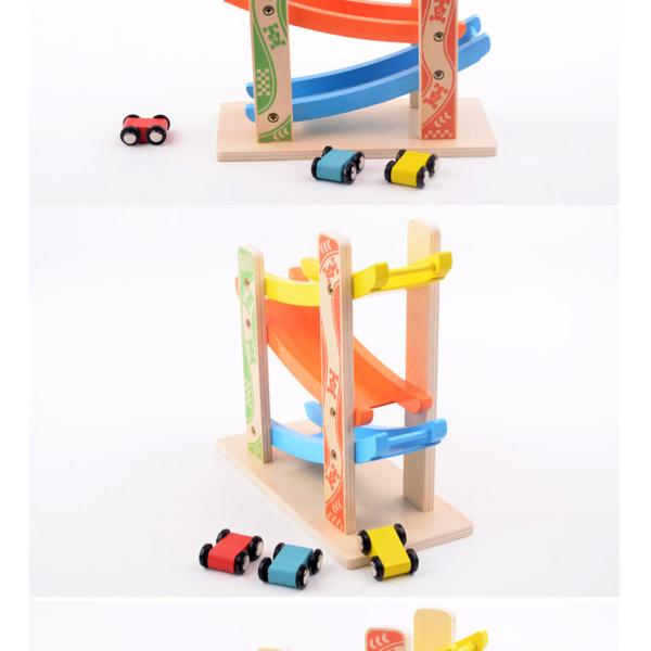 Wooden Educational Baby Developmental Toys Glider Multilayer Children Boys