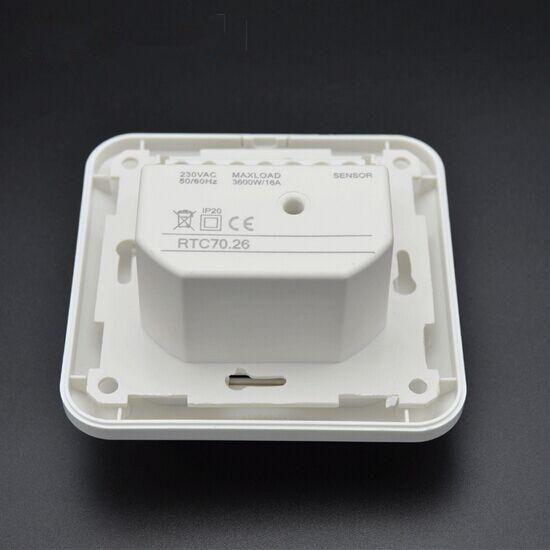 Floor heating indoor room thermostat RTC70.26 16A/230VAC (CE RoHS)