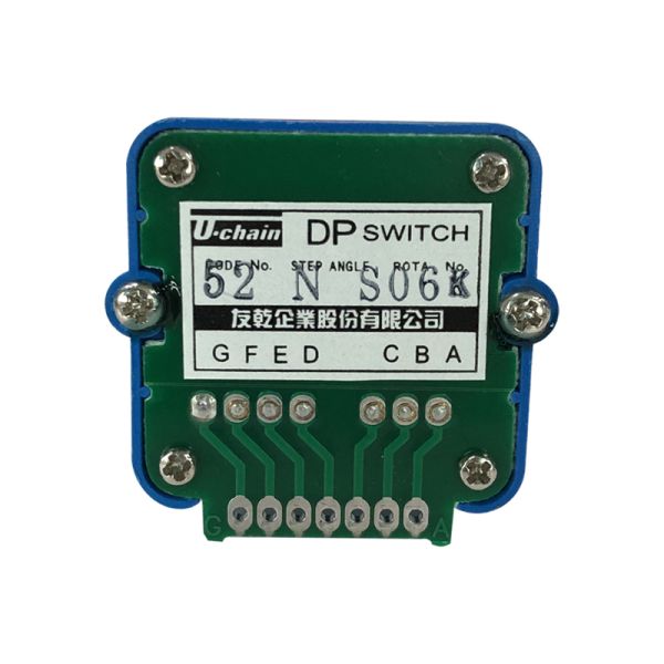 U-Chain Rotary Switch Selector 01J 01N  02J 02N 4QN 21N Taiwan Band Switch Digital Code DP Series