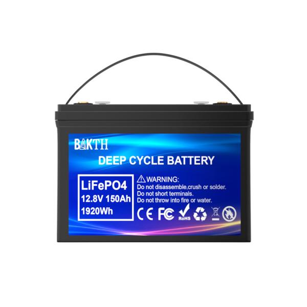 Batterie au lithium rechargeable portable 12,8 V 150h Batterie Lifepo4