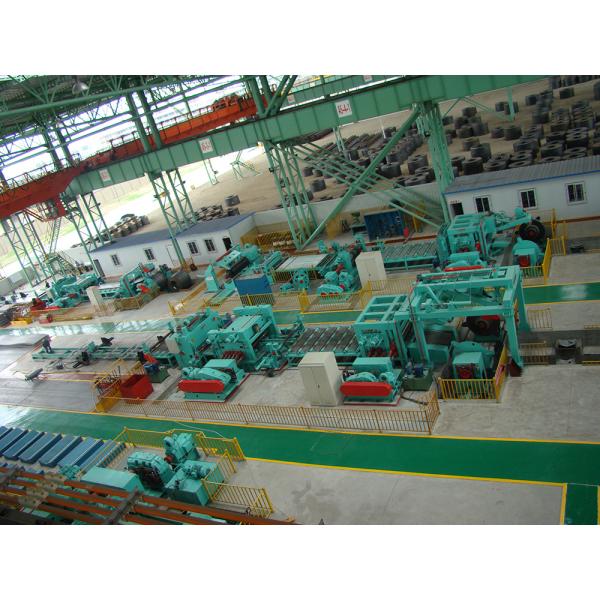 Automatic Steel Slitting Machine For Metal Coil PLC Control