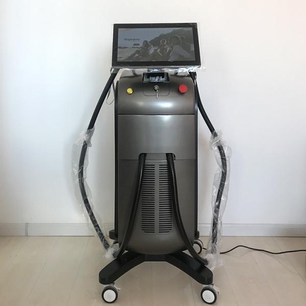 Ice Titanium 755nm 808nm 1064nm Diode Laser Hair Removal Machine For Beauty Salon