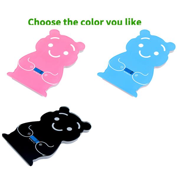 Ultra Slim Panda Shape Digital Kitchen Food Weighing Scale