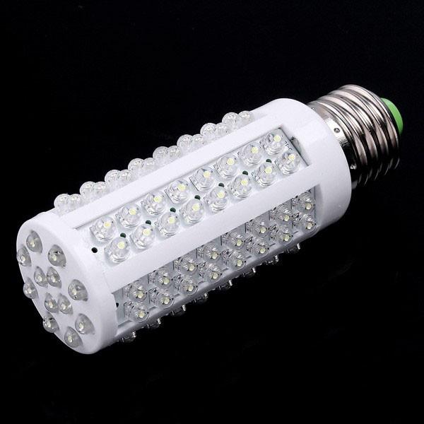 E27 7W 108 LED Corn Lamp Bulb E27 White Light Ultra Bright 110V