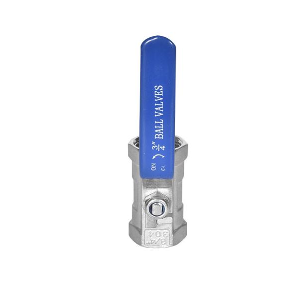 ISO 9001 Standard DN8-DN100 Stainless Steel 304/316 Ball Valve 1PC from Direct Supply