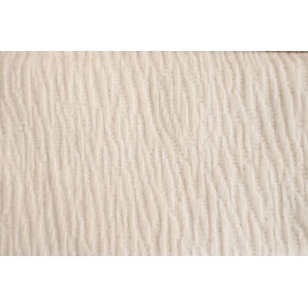 Vertical Wavy Texture / Undulating Wave Texture Chenille Fabric For Sofa