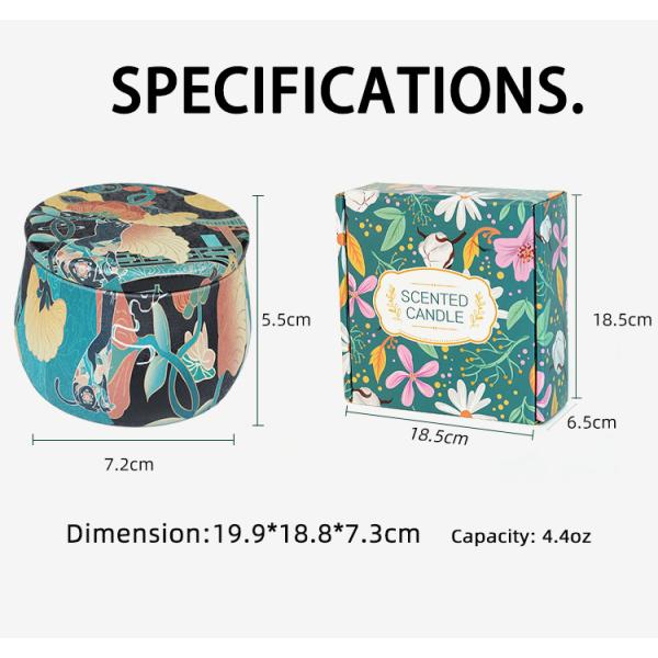 Private Label Gift Set Fragrance Candles For Christmas And Family Decorations