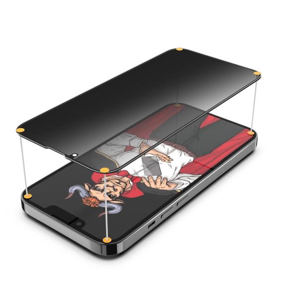 3D Radian Cell Phone Protection Film Anti Shock For IPhone 12 Pro