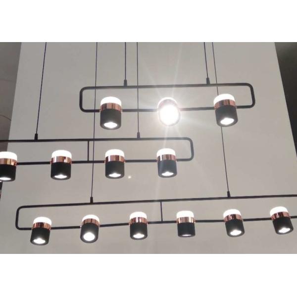 Led Modern Electroplated Golden Decorative Chandelier Copper Pendant Lamp