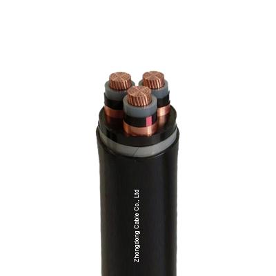 N2XBY N2XSBY PVC Power Cable PVC Sheath Metal Tape Armouring 20kV PVC Insulated Wire