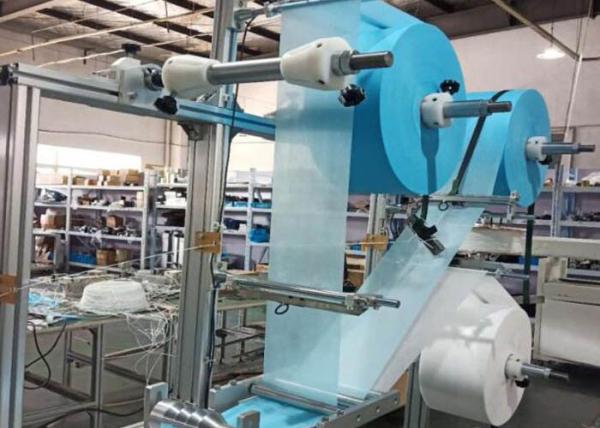 3 Ply Ear Loop Baby Children Disposable Protective Mask Production Line 100-120 pcs/min