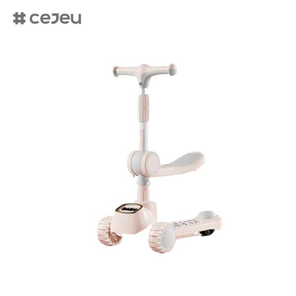 CJ-903,with Front wheel flashing PU Ordinary PVC rear wheels Music Lights,Pink White Grey,three of colour