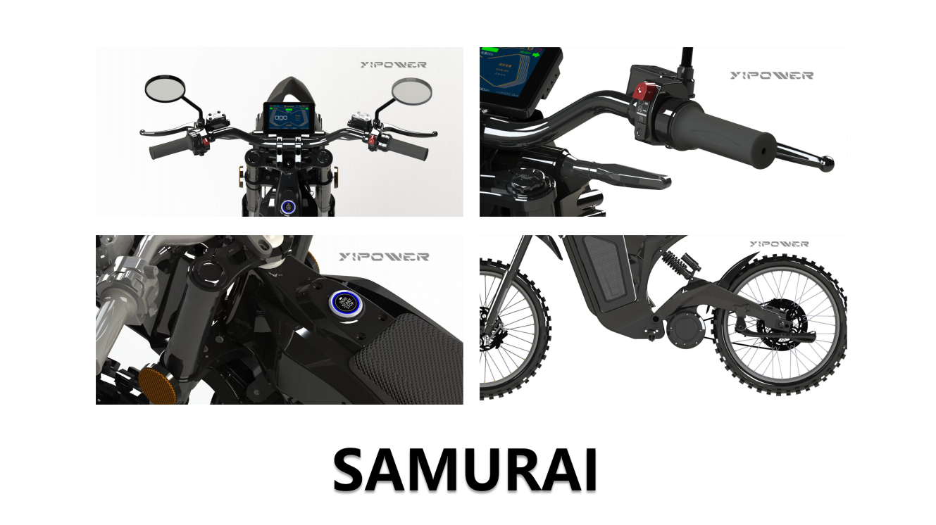 YTTRIUM POWER Electric Motorcycle with Yttrium-Star Battery, High-Torque Motor, and All-Scenario Riding Modes