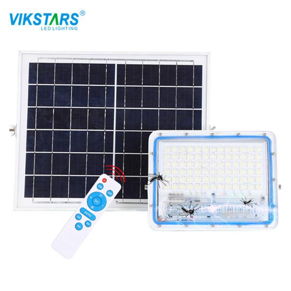 Remote Control Solar Flood Light 100W With For Villa Park Lighting