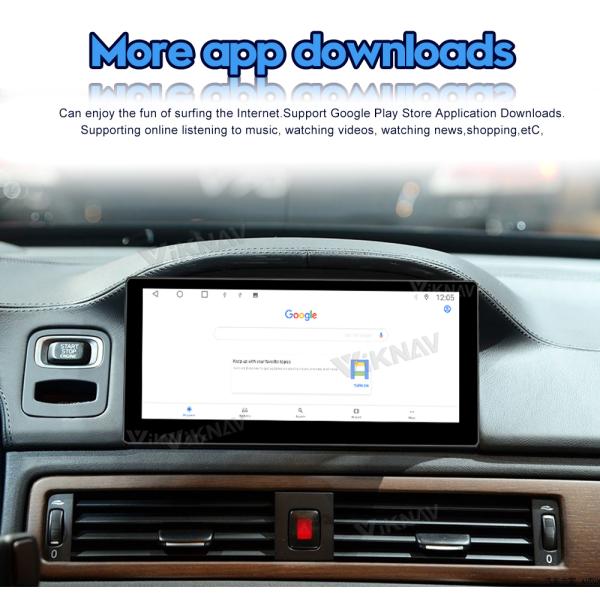 Авторадио Viknav Для Volvo S80 (2012-2015) 8,8 дюйма HD сенсорный экран Беспроводной Carplay Видеоплеер Автомобиль GPS навигация
