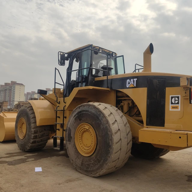 Подержанный погрузчик CAT980G, скидка для больших погрузчиков