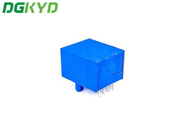DGKYD56221118IWD1DY1027 Pacote de linha única PA46 Azul RJ45 Conector Rectangular RJ45 Sem transformador