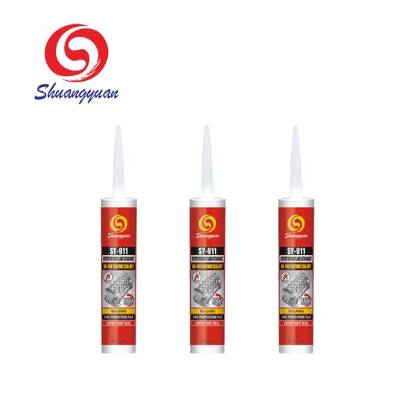 Non Toxic Fire Rated Silicone Sealant For Interior Exterior Building Or Cabinet Sealing