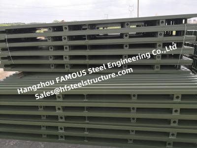 Customized Bailey Bridge Parts High Manganese Modular Deck Type Assembly Q345B Steel