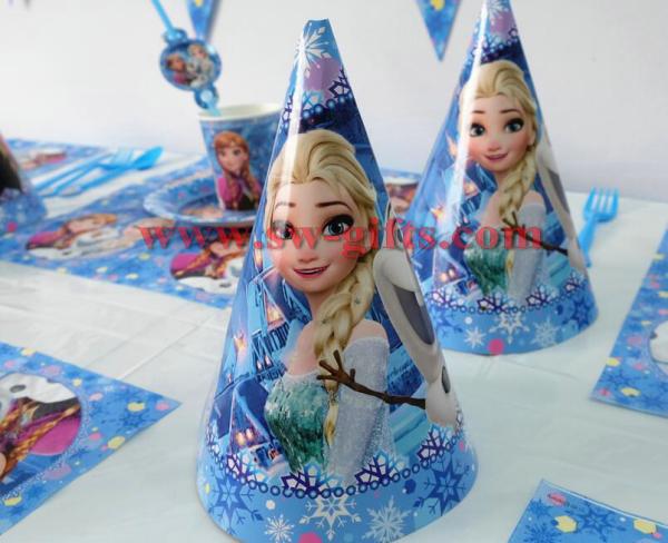 Disney Frozen Princess Anna Elsa Kids Birthday Party Decoration Set Party Supplies Baby Birthday Party Pack event party