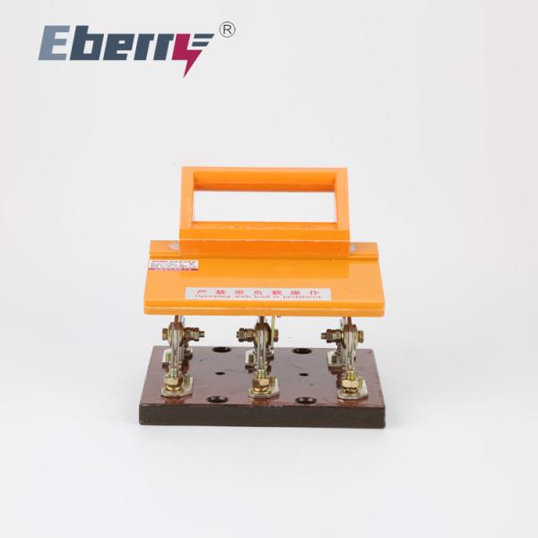 ER11FA 3P 100A AC DC Grounding Switch Three Pole Knife Switch