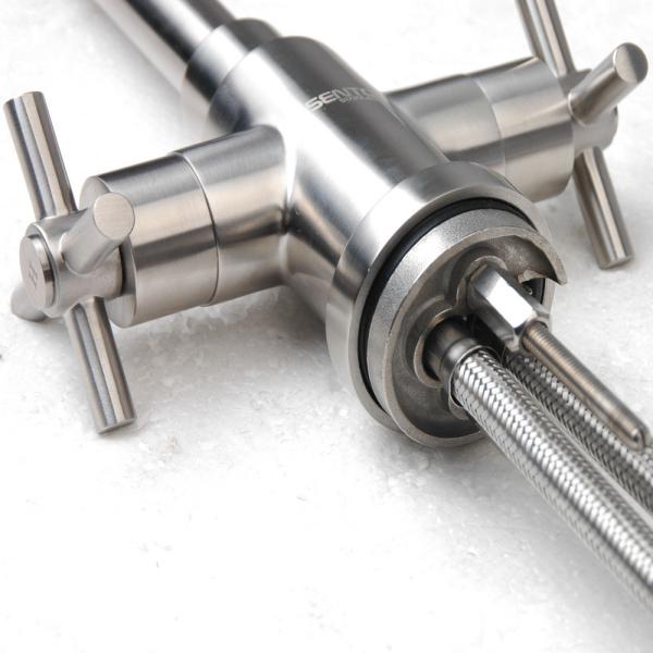 SENTO Single lever water saving kitchen sink faucet