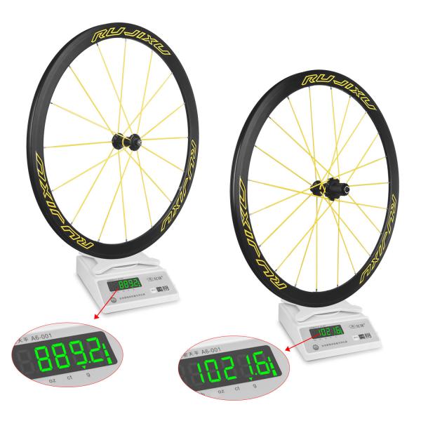Road Bicycles 50mm Carbon Clincher Wheelset Detachable Aluminum Alloy
