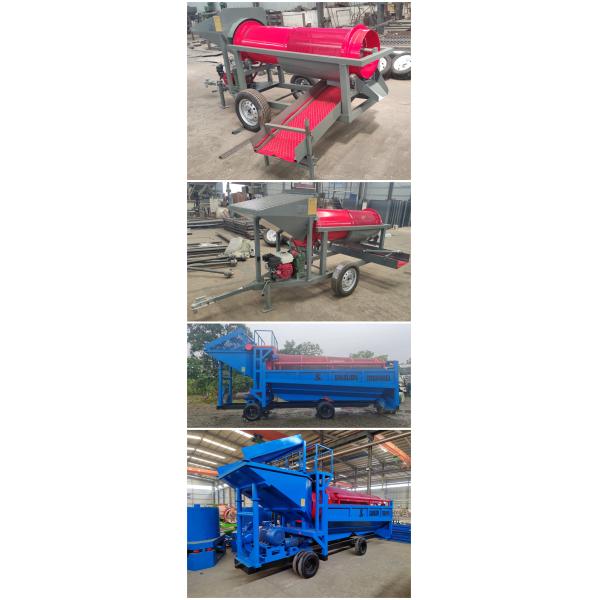 Customizable Capacity Sorting Line Trommel Screen for Mineral Processing Equipment