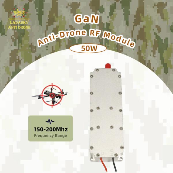 150-200MHZ 50W Uav Defence RF PA Power Amplifier 50W GaN Anti Fpv Module for Counter Drone System anti drone system