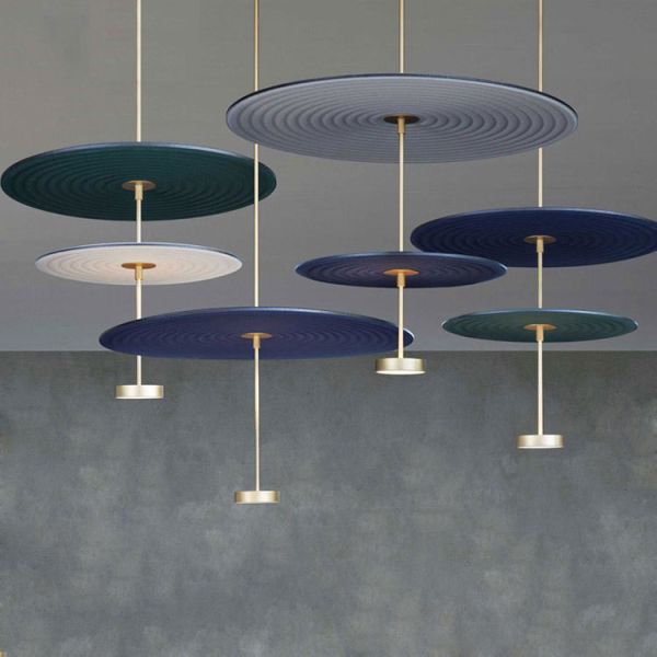 Customized Color PET Acoustic Panel Light Modern Design Home Decoration