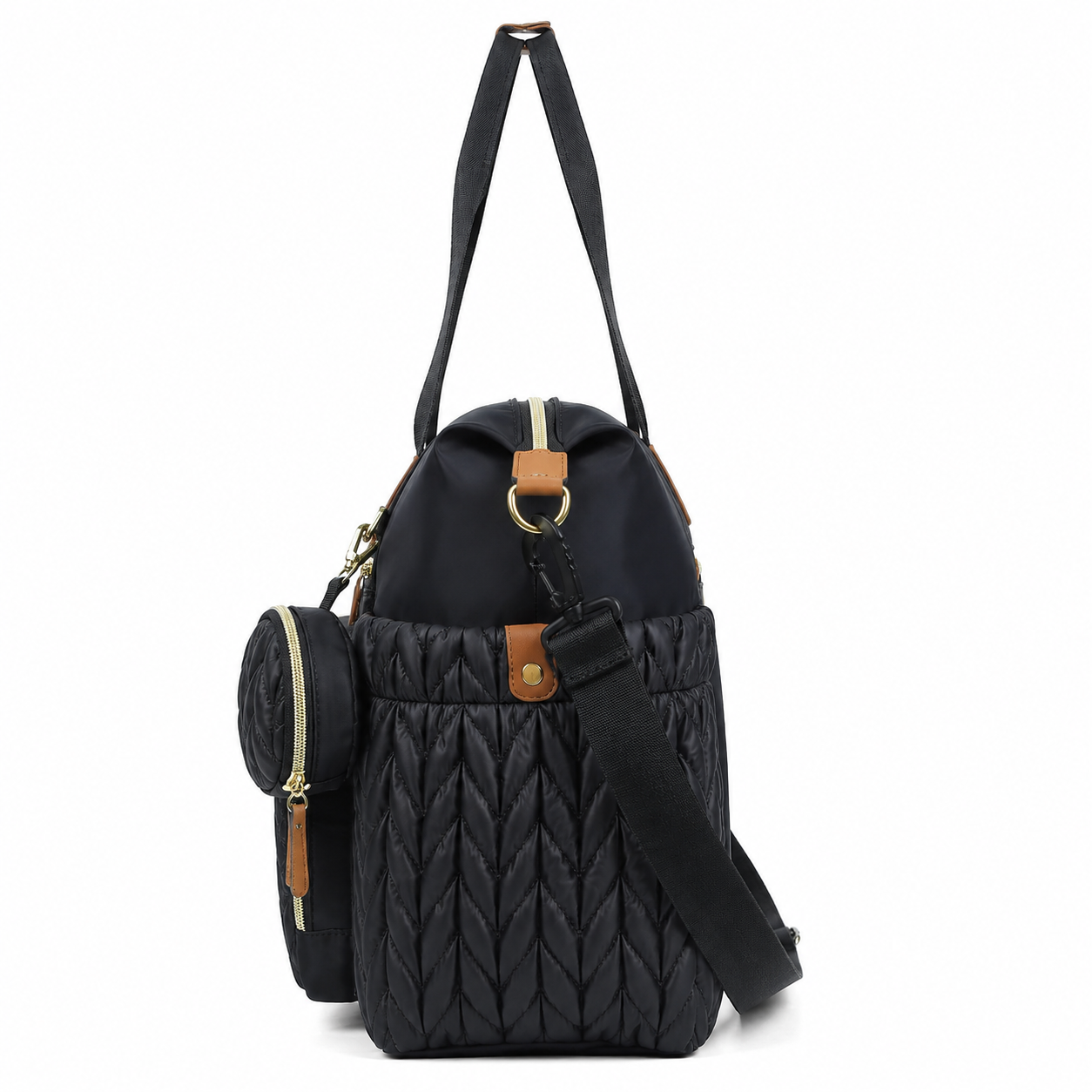 Large Diaper Bag Tote for Mom, Maternity Hospital Bag for Labor & Delivery with Multi-Pocket Storage, Travel & Baby Essentials