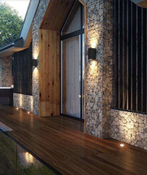 Waterproof IP65 led garden wall lights & white outdoor wall lights exterior wall light