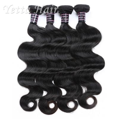 Weave indiano longo do cabelo Lasting100 humano para a onda do corpo das mulheres negras