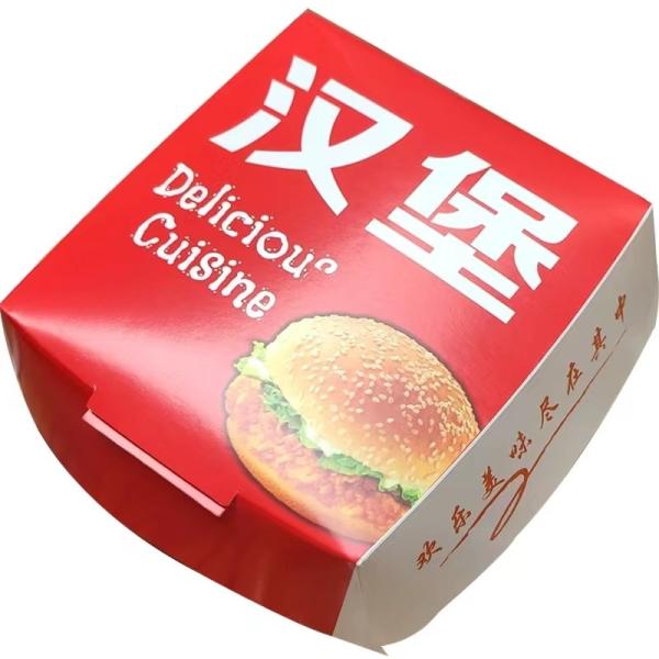 Personalized Food Catering French Fry Serving Containers Food Grade Corrugated Kraft Cardboard Paper