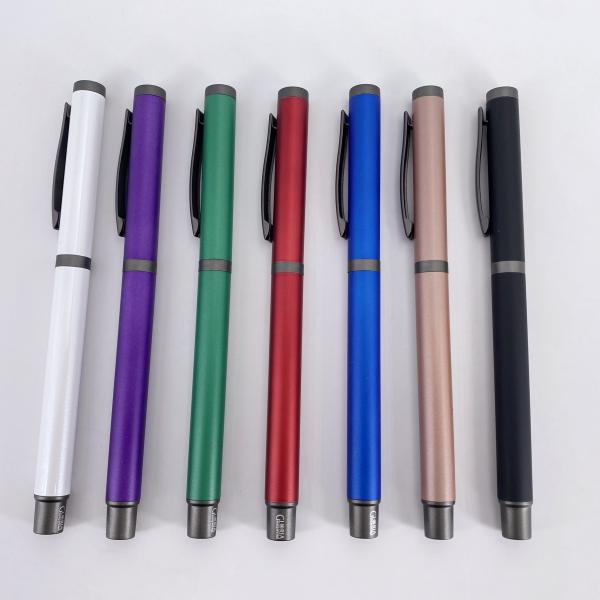 Plug-In Type Metal Creative Gel Ink Pen Business Office Writing Neutral Pen