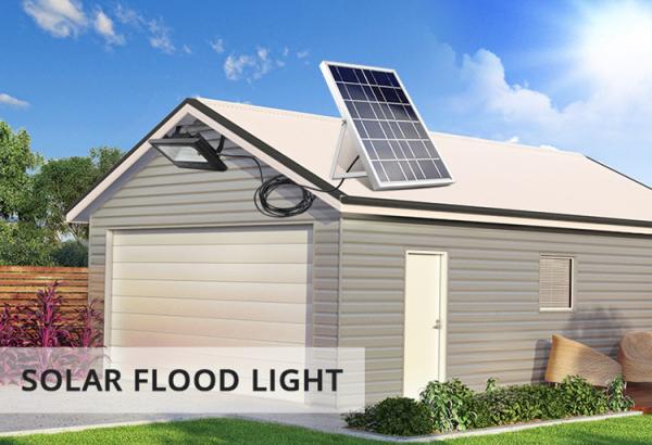300w Rechargeable Solar Flood Lights Outdoor LiFePO4 Lithium Battery 3 Years Warranty