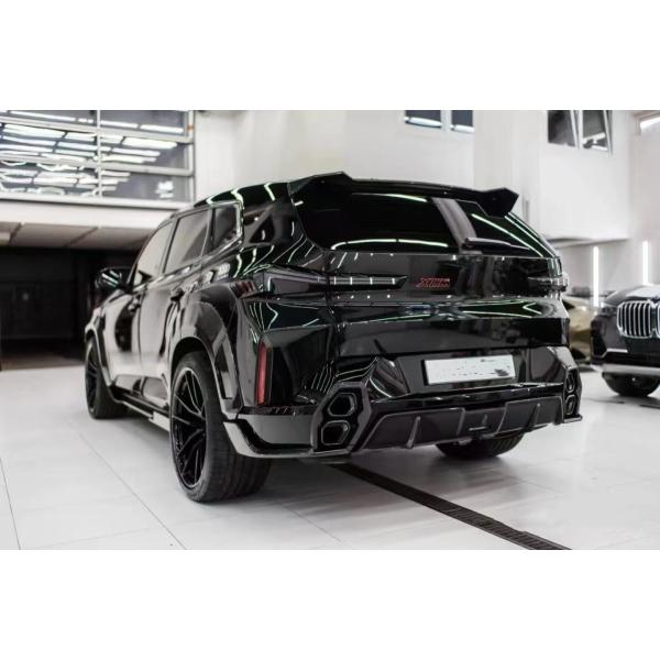 For BMW XM Carbon Fiber Widebody Kit XM Upgrades RNG-style Carbon Fiber Front Lip Diffuser Wheel Arch Spoiler Hood Wide Body