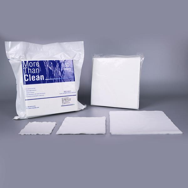 o poliéster da sala de limpeza 150pcs limpa o absorção descartável livre de poeira do óleo do assoalho de 9 polegadas