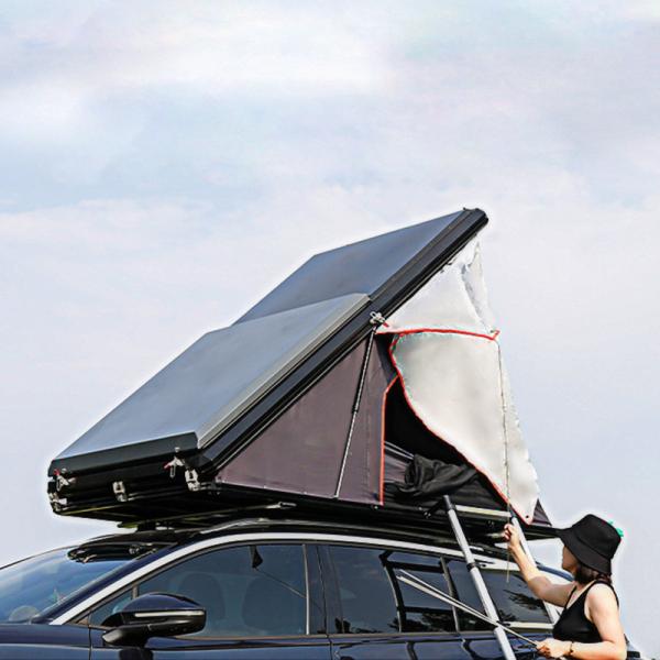 Tienda de techo rígida para SUV 210x130cm Aleación de aluminio Impermeable