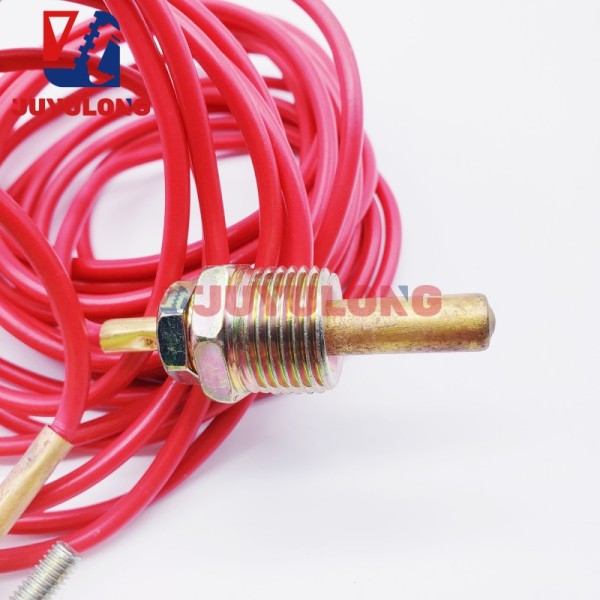 JUYULONG Excavator Loader Various Mechanical Water Temperature Gauges 1W7550/4.5m 1W7551/5m for Construction Machinery Parts